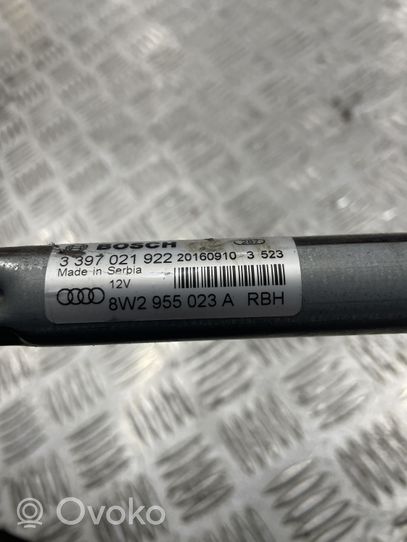 Audi A4 S4 B9 Mechanizm wycieraczek szyby przedniej / czołowej 8W2955023A