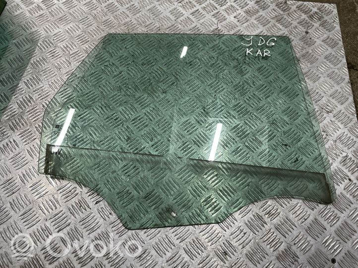 Opel Astra J Rear door window glass 