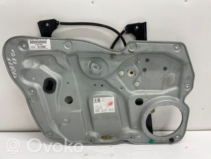 Volkswagen Touran II Front window lifting mechanism without motor 1T2837729BA