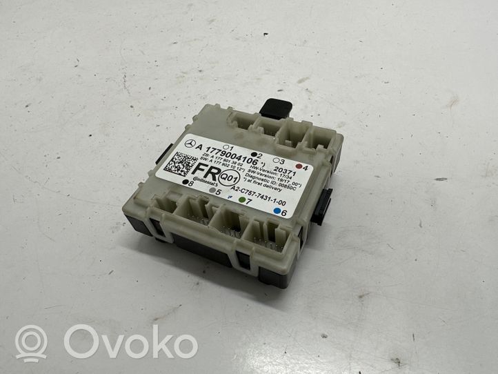 Mercedes-Benz A W177 Door control unit/module A1779004106