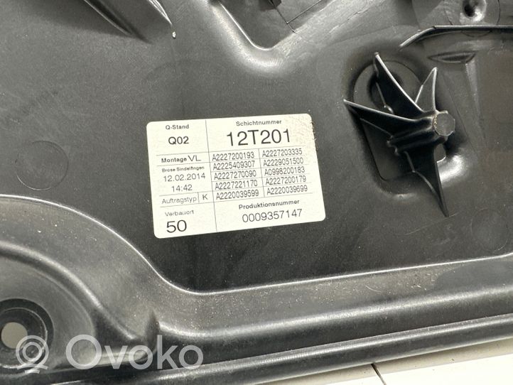 Mercedes-Benz S W222 Elektryczny podnośnik szyby drzwi przednich A2227200193