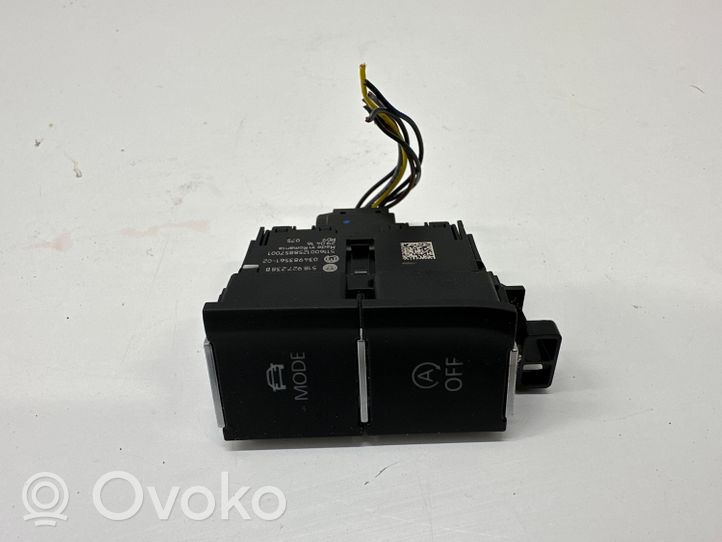 Volkswagen Golf Sportsvan Interruttore di controllo della trazione (ASR) 518927238B