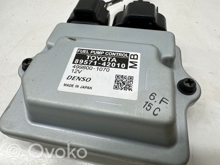 Toyota RAV 4 (XA50) Unité de commande / module de pompe à carburant 8957142010