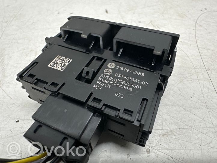 Volkswagen Golf Sportsvan Interruttore di controllo della trazione (ASR) 518927238B