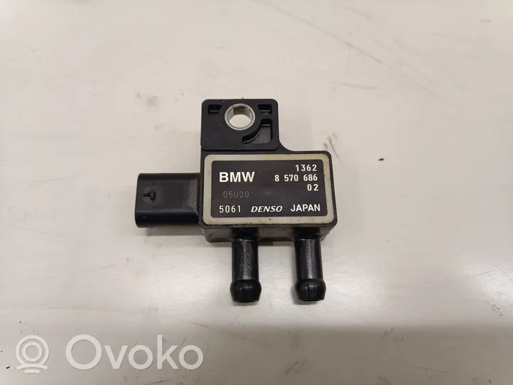 BMW 5 G30 G31 Sensore di pressione dei gas di scarico 8570686