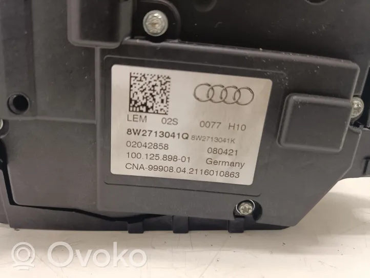 Audi A4 S4 B9 8W Lewarek zmiany biegów / dolny 8W2713041Q