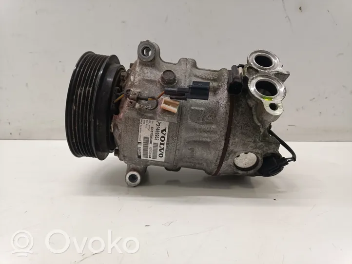 Volvo V60 Ilmastointilaitteen kompressorin pumppu (A/C) P31469968