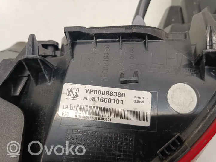 Opel Grandland X Lampa tylna YP00098380