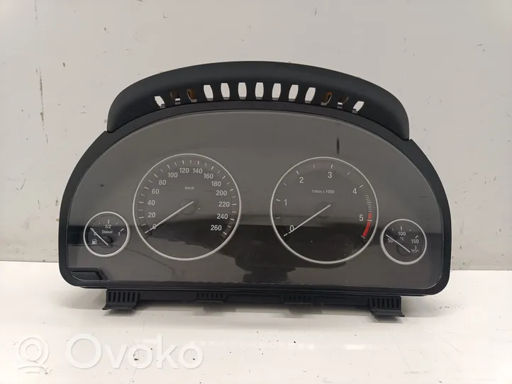 BMW 5 F10 F11 Compteur de vitesse tableau de bord 9227614