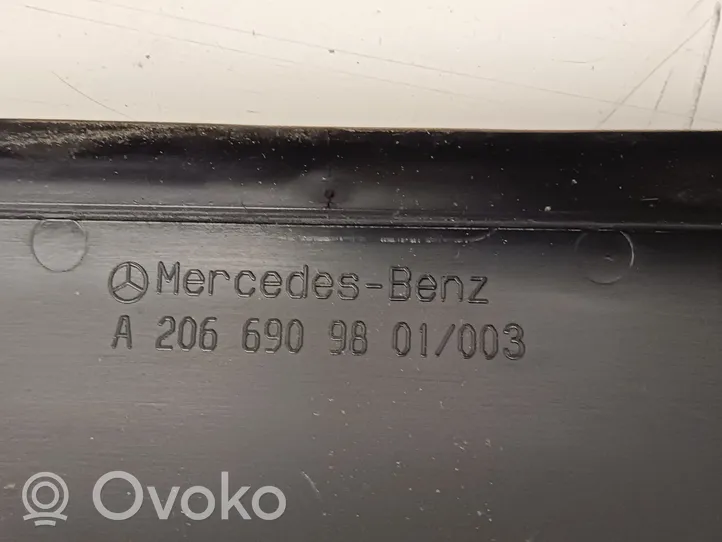 Mercedes-Benz C W206 Altro elemento di rivestimento bagagliaio/baule A2066909801