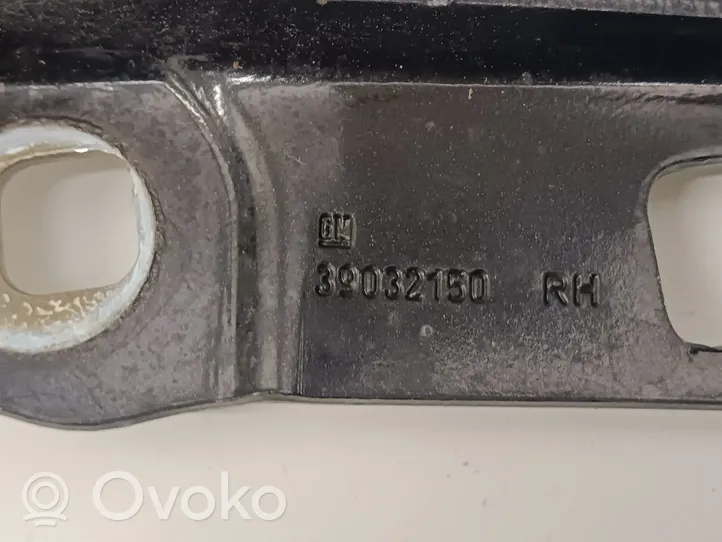 Opel Astra K Zawiasy pokrywy / maski silnika 39032150