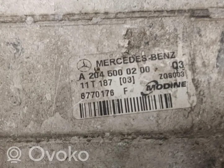Mercedes-Benz E A207 Refroidisseur intermédiaire A2045000200