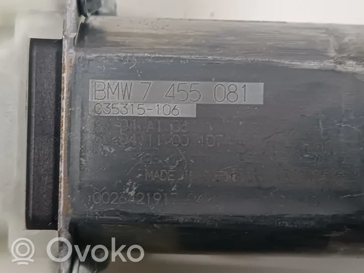 BMW 5 G30 G31 Priekinis varikliukas langų pakėlėjo 7455081