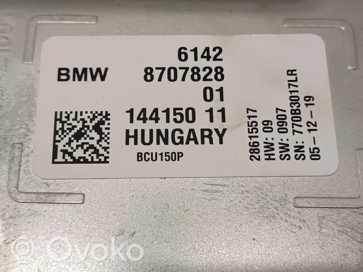 BMW 5 G30 G31 Modulo di controllo della batteria 8707828