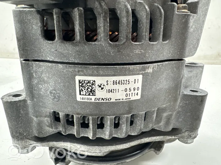 BMW 3 F30 F35 F31 Generatore/alternatore 8645325