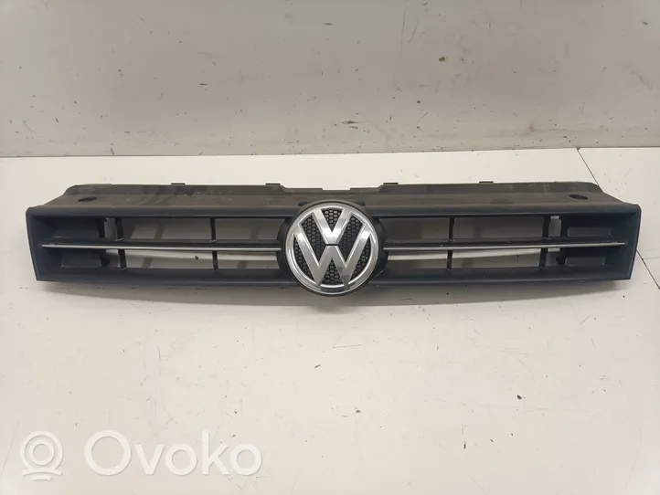 Volkswagen Polo V 6R Grille calandre supérieure de pare-chocs avant 6R0853651C