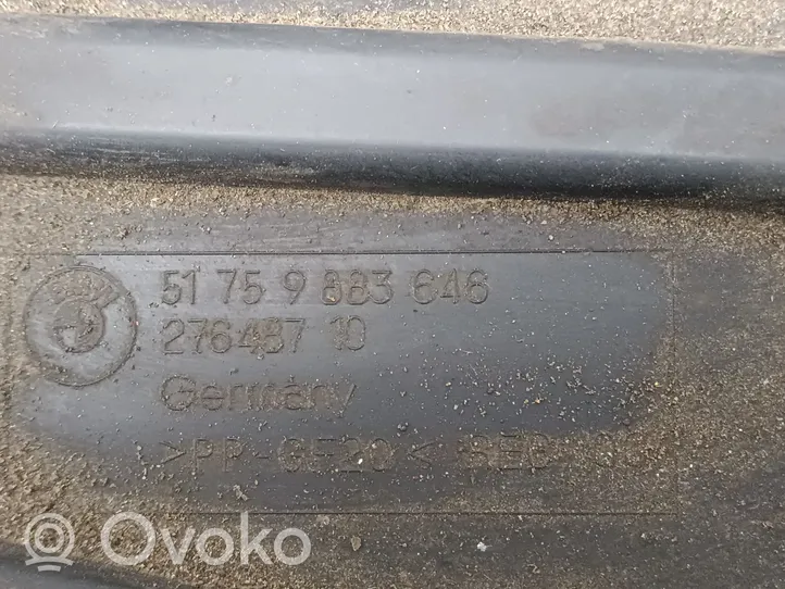 BMW 1 F40 Osłona tylna podwozia 9883646