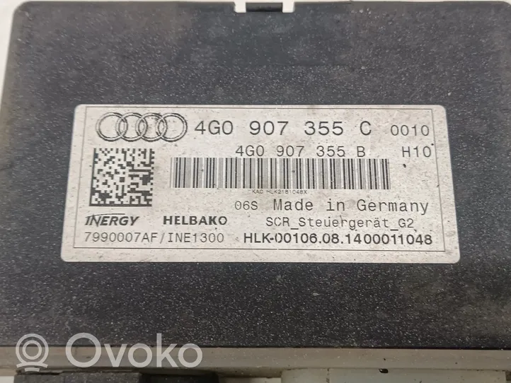 Audi A7 S7 4G Inne komputery / moduły / sterowniki 4G0907355C