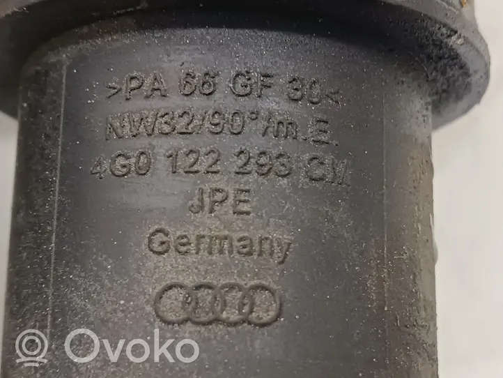 Audi A7 S7 4G Tubo flessibile del liquido di raffreddamento del motore 4G0122293CM