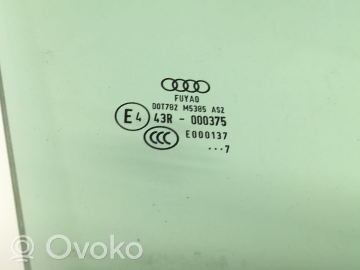 Audi S5 Facelift Szyba drzwi przednich 8W8845202