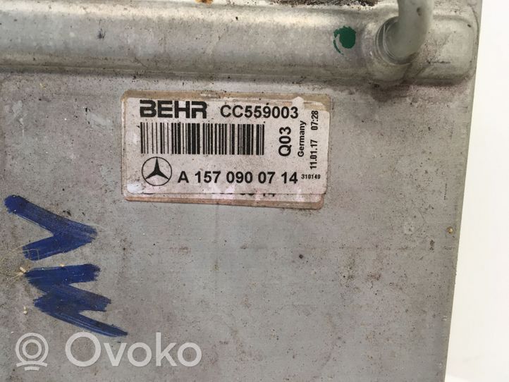 Mercedes-Benz GLE AMG (W166 - C292) Chłodnica powietrza doładowującego / Intercooler A1570900714