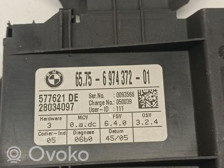 BMW 7 E65 E66 Capteur de détection de mouvement, système d'alarme 6974372