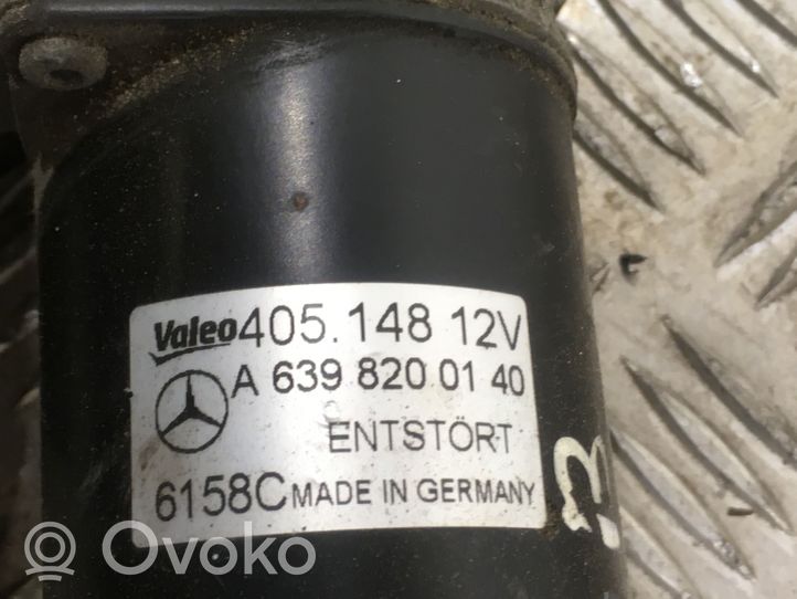 Mercedes-Benz Vito Viano W639 Tiranti del tergicristallo anteriore A6398200140