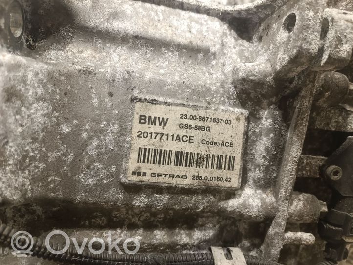 BMW 2 F46 Manualna 6-biegowa skrzynia biegów 8671637