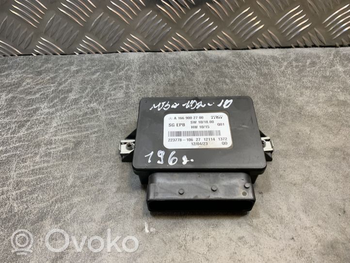 Mercedes-Benz B W246 W242 Takajarrun EMF-ohjainlaite/moduuli A1669002700