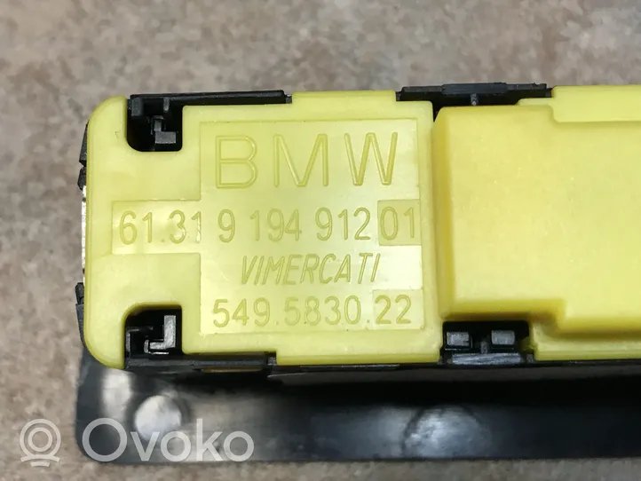 BMW 5 GT F07 Bouton interrupteur ouverture du coffre 9194912
