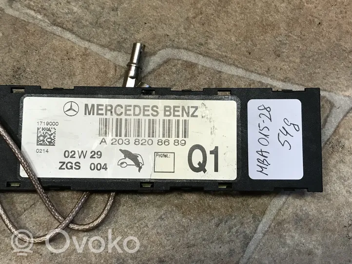 Mercedes-Benz C W203 Amplificateur d'antenne A2038208689