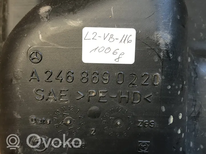 Mercedes-Benz B W246 W242 Valaisimen pesurin nestesäiliö A2468690220