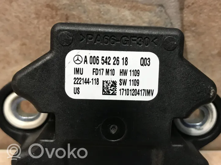 Mercedes-Benz GLE (W166 - C292) Sensore di accelerazione A0065422618