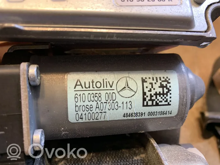 Mercedes-Benz E W212 Pas bezpieczeństwa fotela przedniego A2128607585