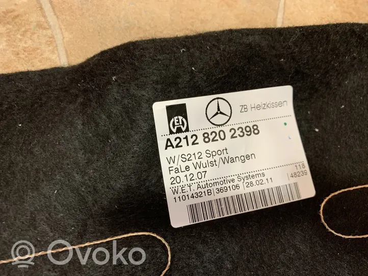Mercedes-Benz E W212 Sėdynės instaliacija A2128200298