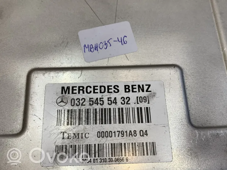 Mercedes-Benz CL C215 Centralina/modulo sospensioni 0325455432