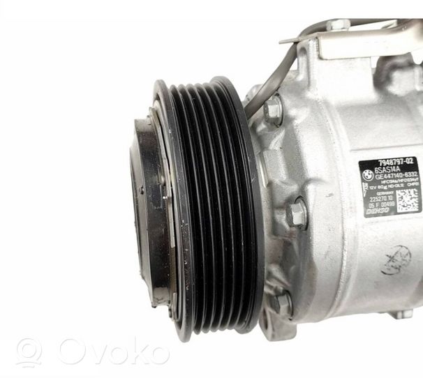 BMW 1 F40 Ilmastointilaitteen kompressorin pumppu (A/C) 4471406332