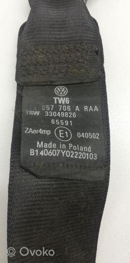 Volkswagen Touran I Etuistuimen turvavyö 1T2857706A