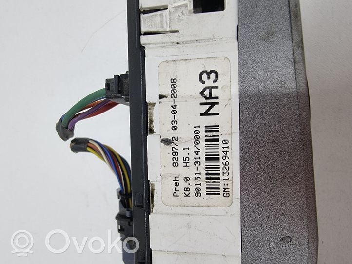 Opel Astra H Panel klimatyzacji 13269410