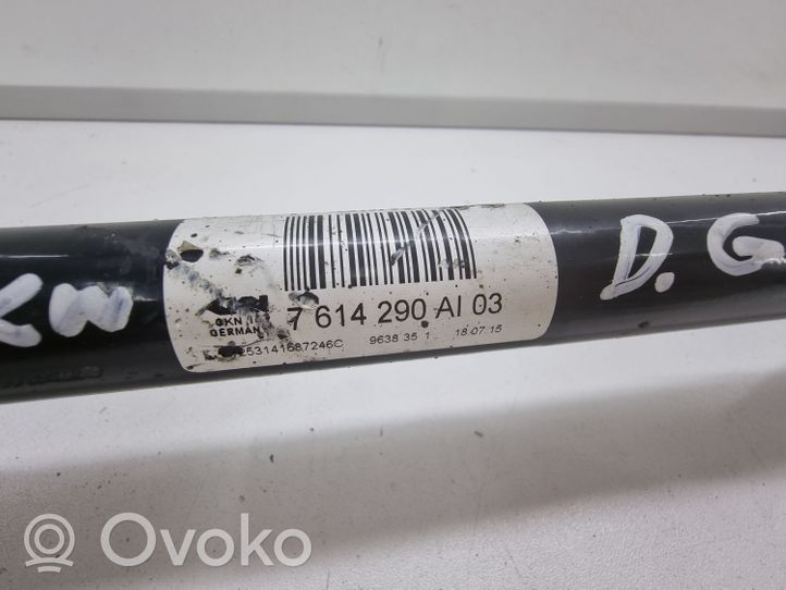 BMW 5 F10 F11 Rear driveshaft 7614290