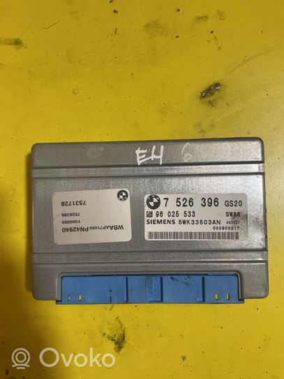 BMW 7 E65 E66 Pārnesumkārbas vadības bloks 7526396