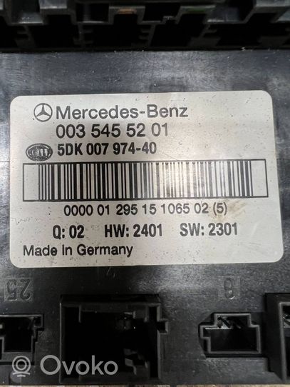 Mercedes-Benz C W203 Comfort/convenience module 0035455201