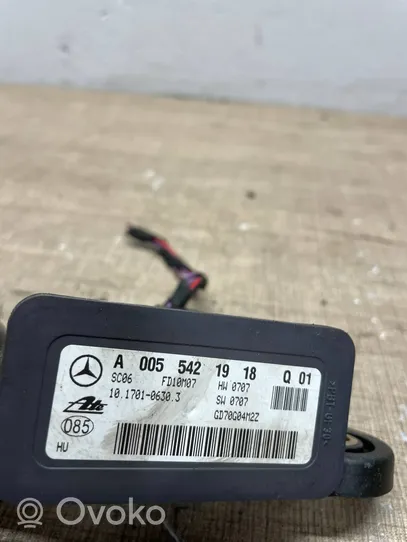 Mercedes-Benz C W204 ESP (stability system) control unit A0055421918