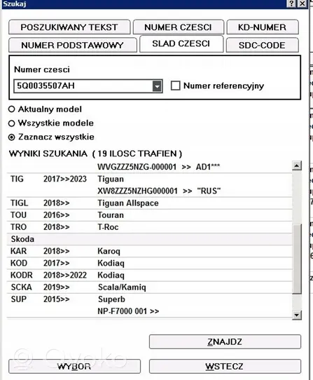 Volkswagen Arteon Antenne radio 