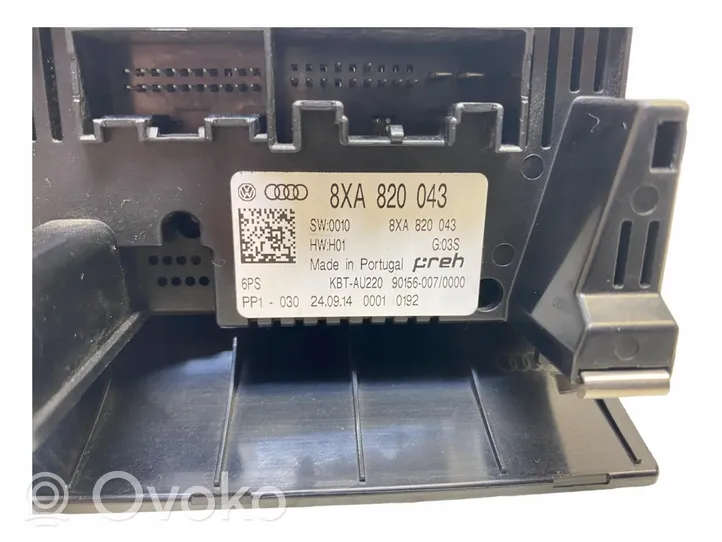 Audi A1 Climate control unit 8XA820043