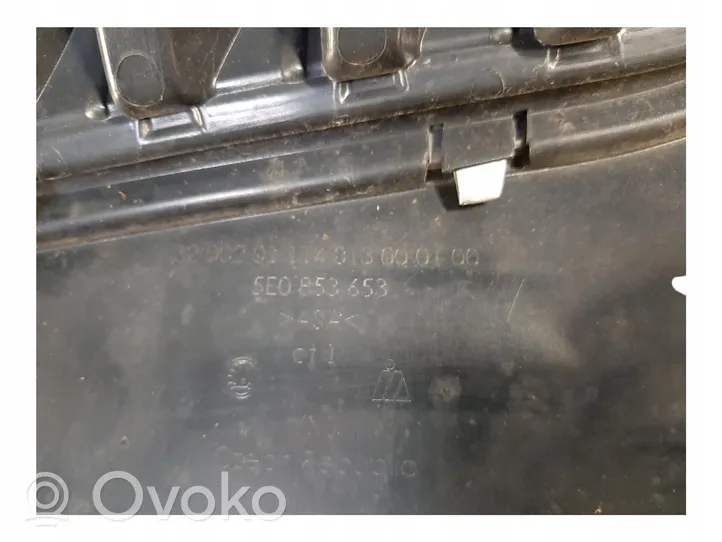 Skoda Octavia Mk3 (5E) Atrapa chłodnicy / Grill 5E0853653