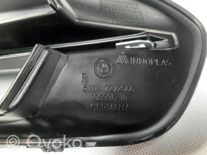 BMW 1 F20 F21 Kratka dolna zderzaka przedniego 7272566