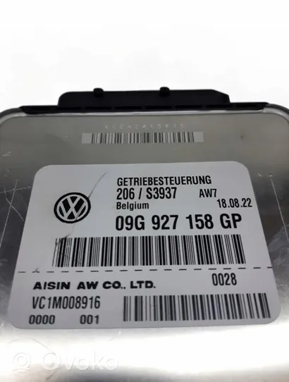 Audi Q3 F3 Vaihdelaatikon ohjainlaite/moduuli 09G927158GP