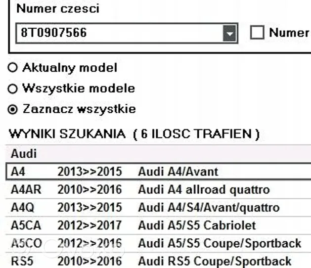 Audi A5 8T 8F Muut ohjainlaitteet/moduulit 8T0907566