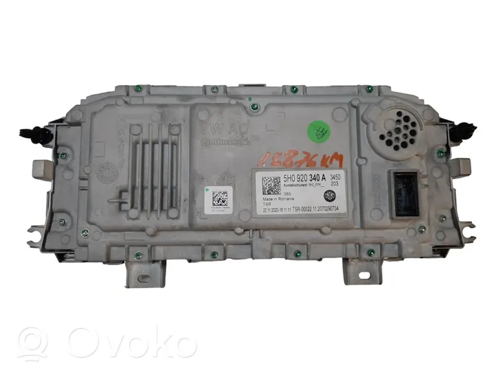 Volkswagen Golf VIII Tachimetro (quadro strumenti) 5H0920340A